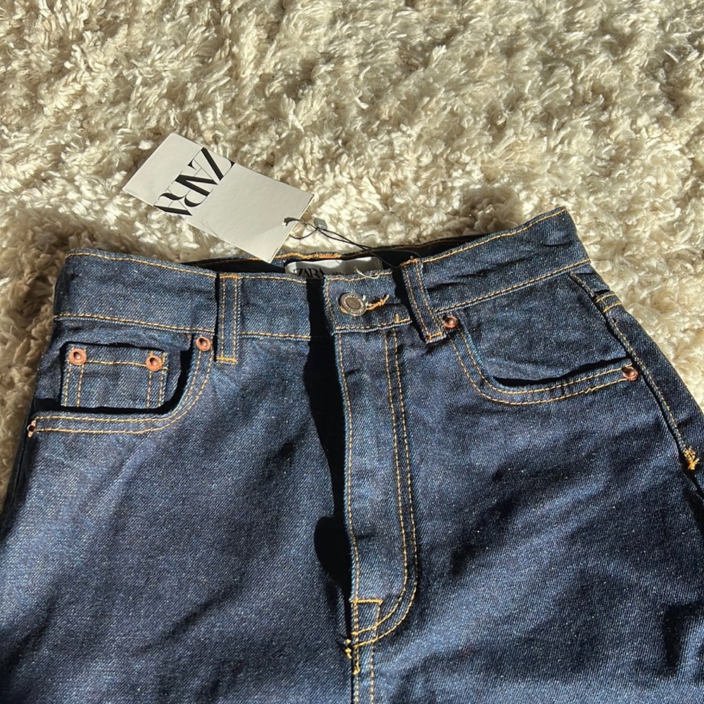 Zara dark denim jeans